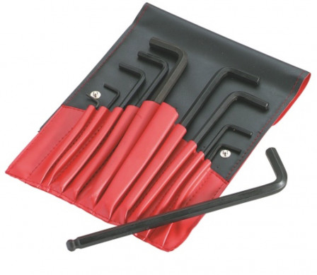 trousse 8 cles males longues en pouce