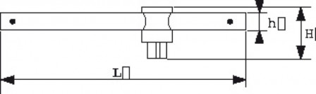 poignee coulissante 1/4