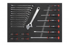 COMPOSITION 135 OUTILS PLATEAU N°2 EN MODULE MOUSSE 3/3