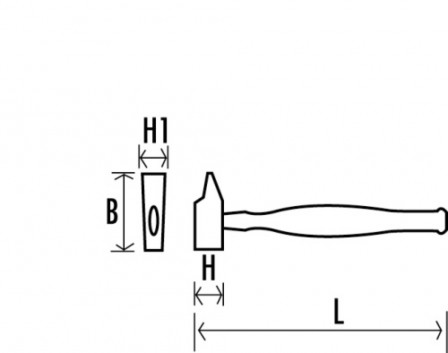 marteau a planer avec boule