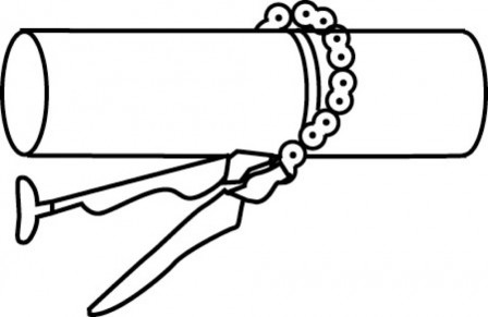 coupe-tubes d'echappement