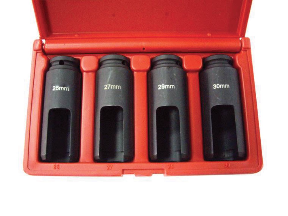 coffret de 4 douilles 1/2 demonte tete d'injecteur