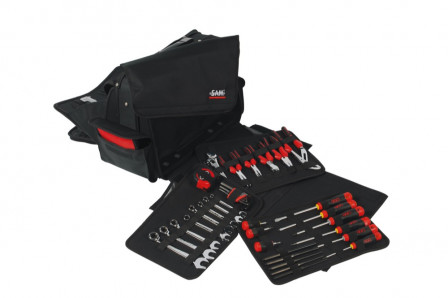 valise textile vide 440 mm avec trolley