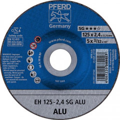 Meule à tronçonner coudée pour aluminium A30NSG 125x2,4mm 