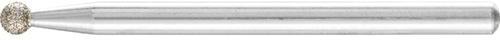 Meule sur tige diamant D126 forme sphérique 3x3mm 