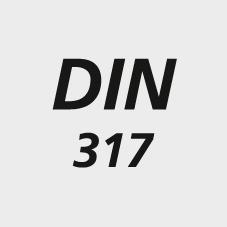 Chasse-cône DIN 317 MK 1+ 2 