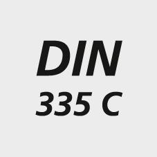 Jeu fr. con. D335C HSS Ti N 6,3-25,0mm 90G 5pcs 