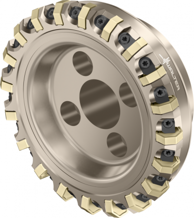 Fraise à surfacer heptagonale