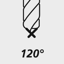 Foret à pointer CN TiN 12 0G 16,00mm D1835B 