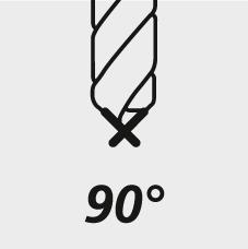 Foret à pointer CN TiN 90 g 12,00mm D1835B 