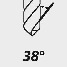 Foret hélicoïdal D1869 t ype TF Acier rapide 10,0x 340mm 