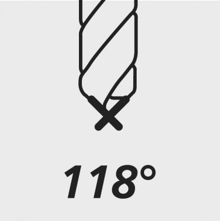 Jeu forets hélicoïdal D33 8N forg. 1-13,0mm HSS 