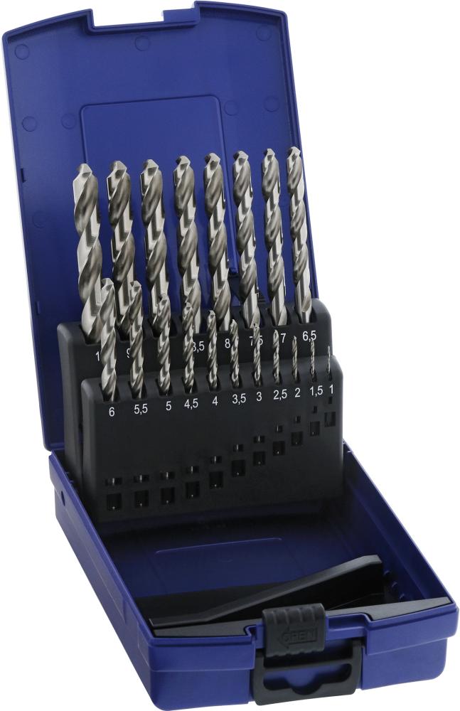 Jeu forets hélicoïdal D33 8N forg. 1-10,0mm HSS 