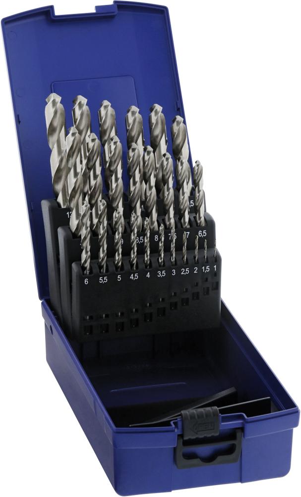 Jeu forets hélicoïdal D33 8N forg. 1-13,0mm HSS 