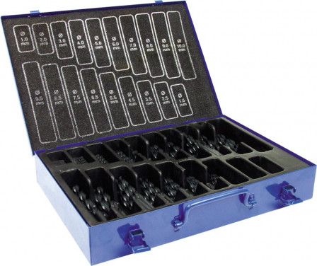 Jeu forets hélicoïdal D33 8N lam. 170-tlg. HSS 