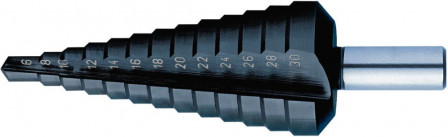 Foret étagé univ HSS TiAl N 4-12,00mm 