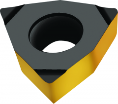 Plaquettes de tournage Trigones positives 80°