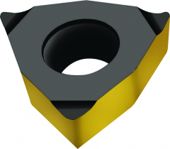 Plaquettes de tournage Trigones positives 80°