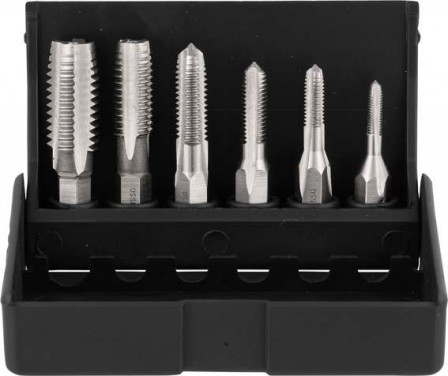 Jeu d'embouts taraud ébaucheur/finisseur HSSG M3-M10 