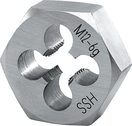 Filière DIN382 HSS M 3 si x pans 