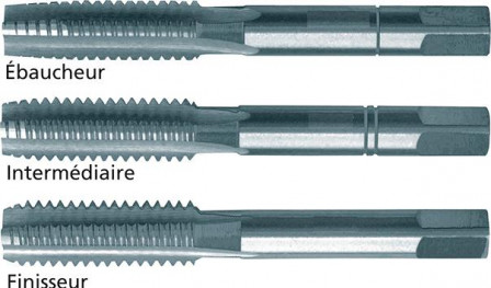 Taraud main D352 HSSE M 6 ,0 en lot 