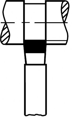 Outil tourn. carb DIN4976 25x25x140mm P25/30 