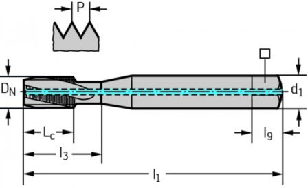 Tarauds machine HSS-E