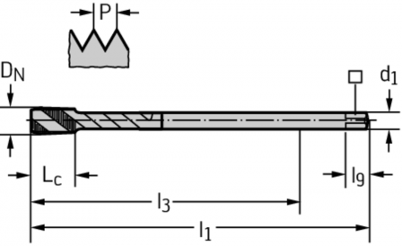 Tarauds machine HSS-E