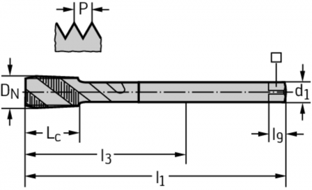 Tarauds machine HSS-E-PM