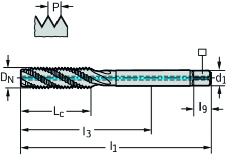Tarauds machine HSS-E-PM