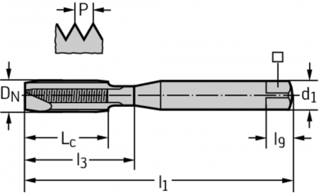 Tarauds machine HSS-E-PM