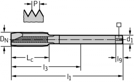 Tarauds machine HSS-E-PM