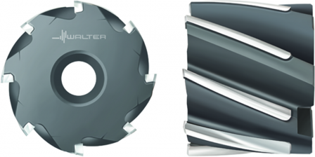 Fraises à dresser hélicoïdales brasées