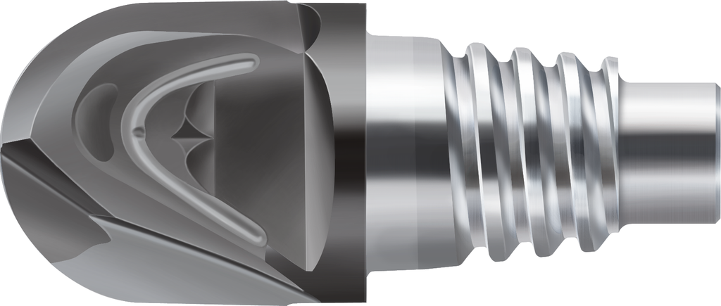 Fraises à copier hémisphériques en carbure monobloc