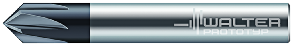 Fraise à chanfreiner 60° en carbure monobloc