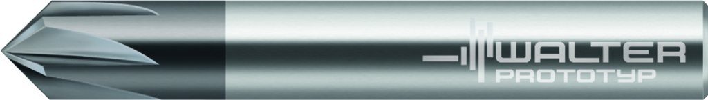 Fraise à chanfreiner 90° en carbure monobloc