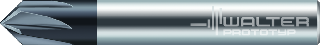 Fraise à chanfreiner 120° en carbure monobloc