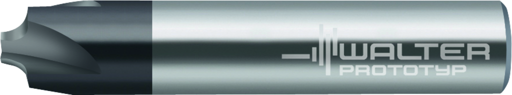 Fraise à profiler quart de cercle en carbure monobloc