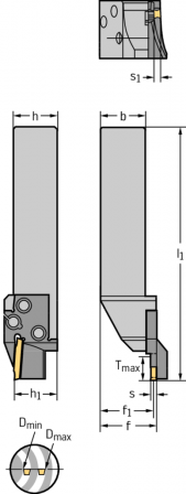 Outil à queue – Rainurage axial 5009299