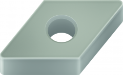 Plaquettes de tournage Céramique – Rhombiques négatives 55°