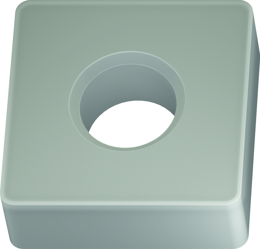 Plaquettes de tournage Céramique – Carrées négatives