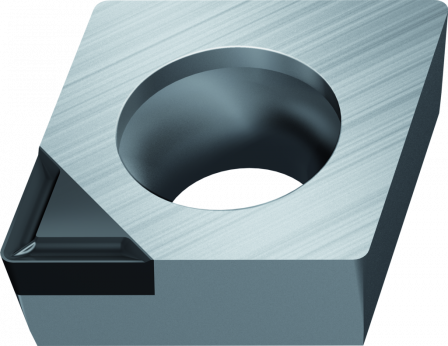 Plaquettes de tournage PCD – Rhombiques positives 80°