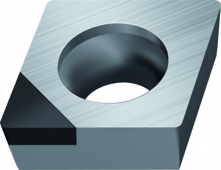 Plaquettes de tournage PCD – Rhombiques positives 80°