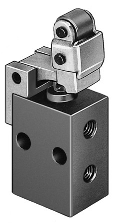 L-3-M5 Distributeur à levier à galet escamotable