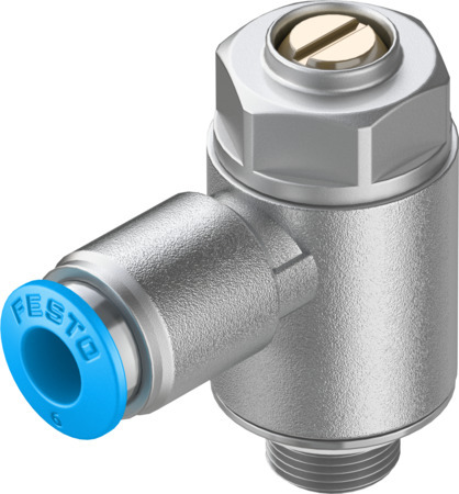 GRLA-1/8-QS-6-MF-D Limiteur de débit unidirectionnel