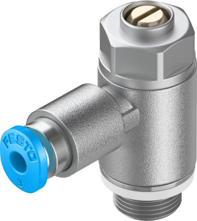 GRLZ-1/8-QS-3-D Limiteur de débit unidirectionnel