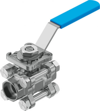 VZBE-1/2-WA-63-T-2-F0304-M-V15V15 Robinet à boisseau sphérique