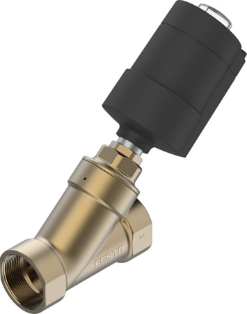 VZXA-A-TS6-50-M6-B1T-8-K-75-20-PR-PM Soupape à tête inclinée