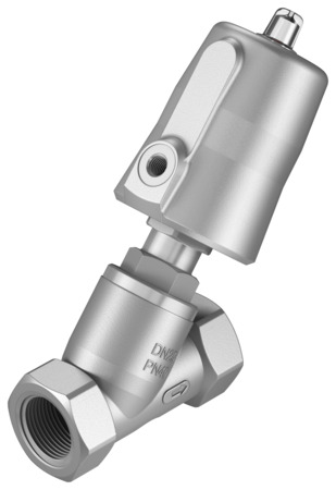 VZXF-L-M22C-M-B-N1-240-M1-V4V4T-50-10 Soupape à tête inclinée