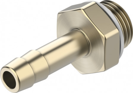 N-1/4-P-9-MS Raccord cannelé